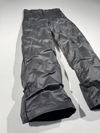 Waxed Baggy Pants